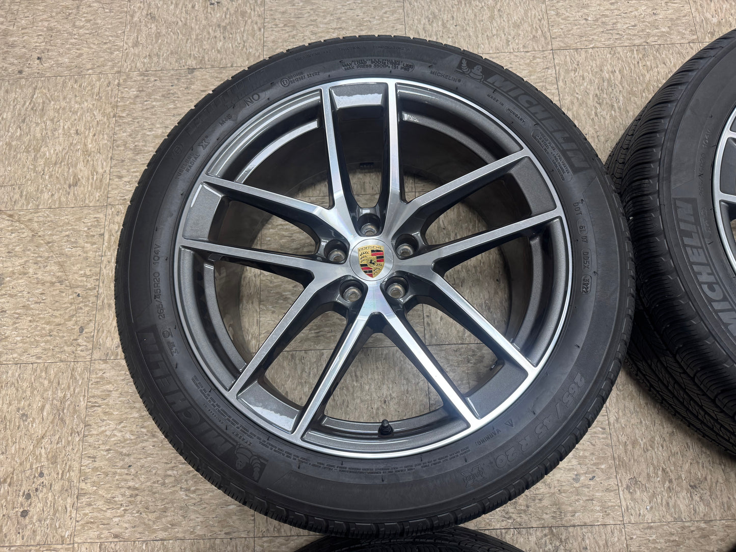 20” OEM 95B.3 Macan S Wheels & Michelin All Season Tires