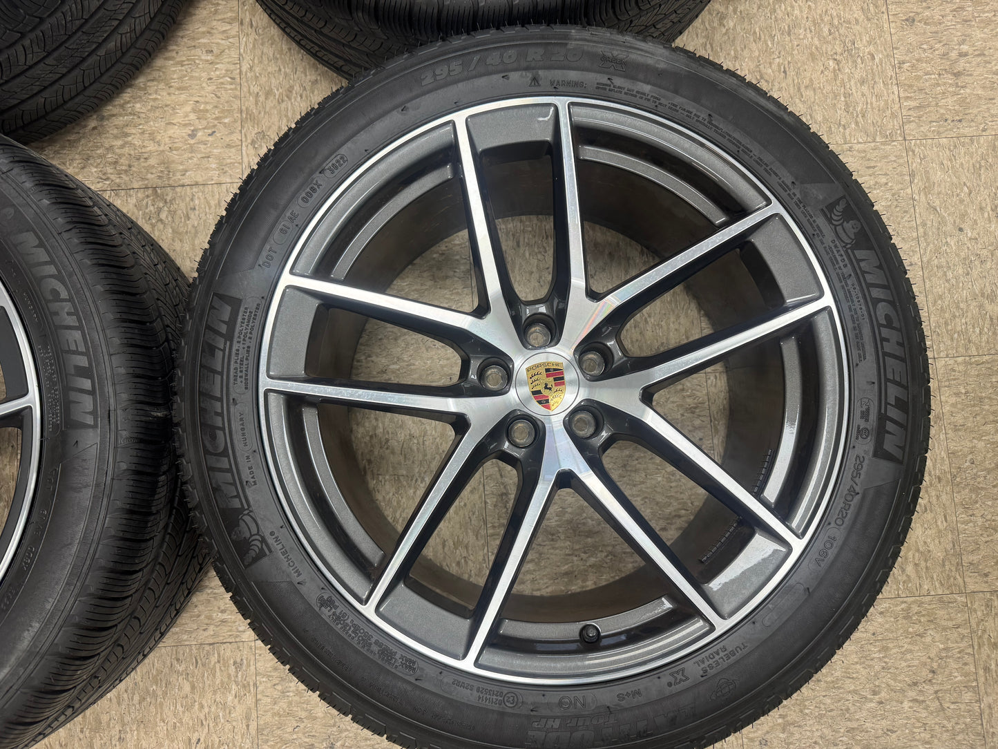 20” OEM 95B.3 Macan S Wheels & Michelin All Season Tires