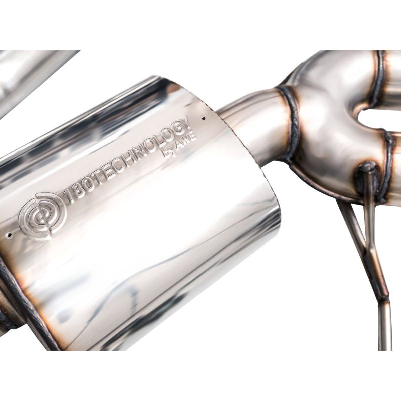 AWE Tuning 19-21 Porsche Macan 3.0T/2.9TT Touring Edition Catback Exhaust w/ Diamond Black Tips