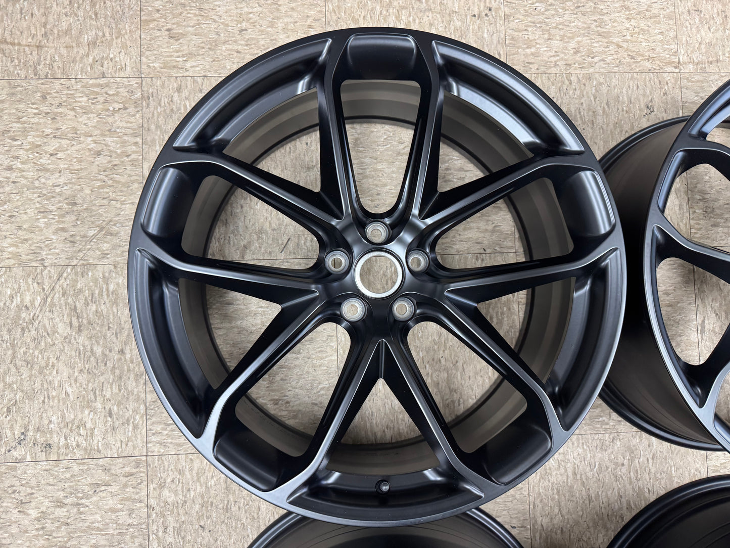 OEM FORGED 21" Porsche Macan GT Design Wheels: Satin Black, Tire Options