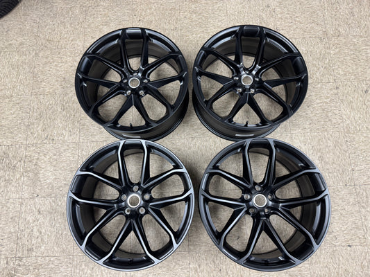 OEM FORGED 21" Porsche Macan GT Design Wheels: Satin Black, Tire Options