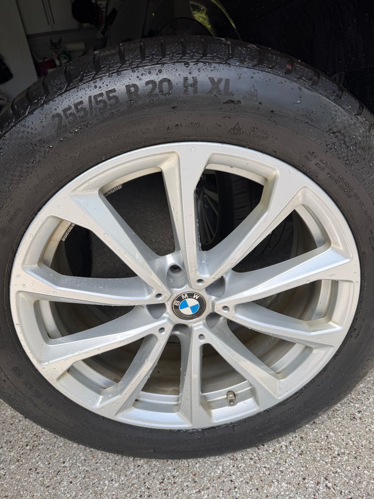 OEM BMW X7 20" Styling 750 Winter Wheels Rims Tires Set