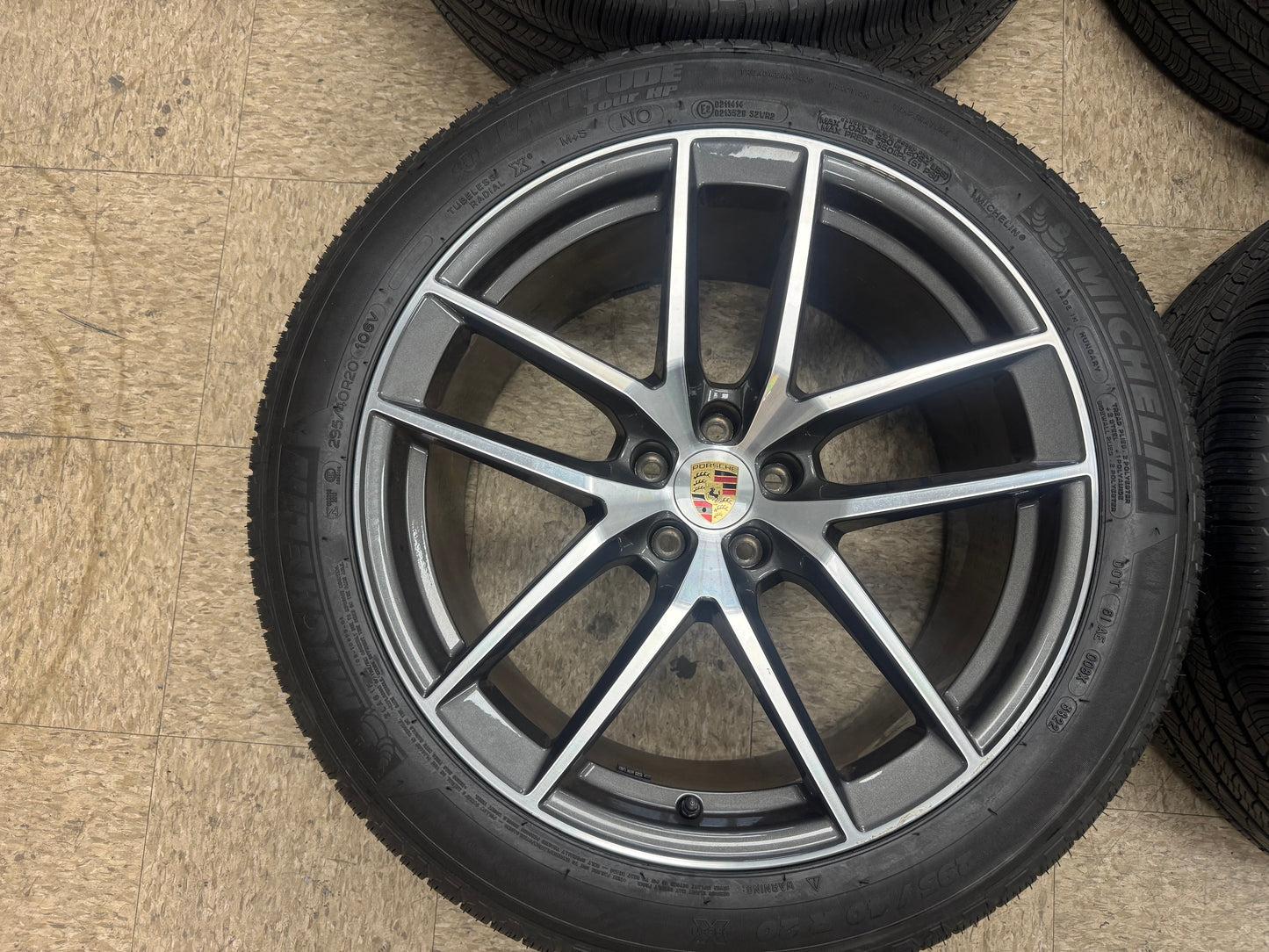 20” OEM 95B.3 Macan S Wheels & Michelin All Season Tires