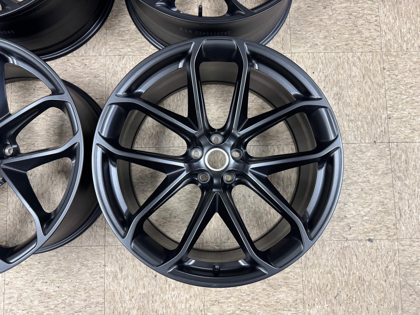 OEM FORGED 21" Porsche Macan GT Design Wheels: Satin Black, Tire Options