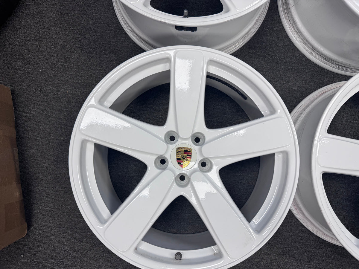 Winter Package: OEM Porsche Macan 19” Sport Classics & Tires - Choose Your Color