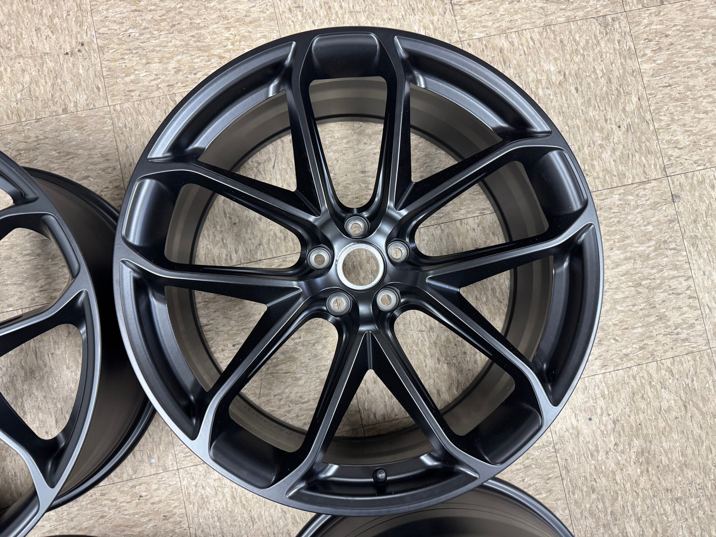 OEM FORGED 21" Porsche Macan GT Design Wheels: Satin Black, Tire Options