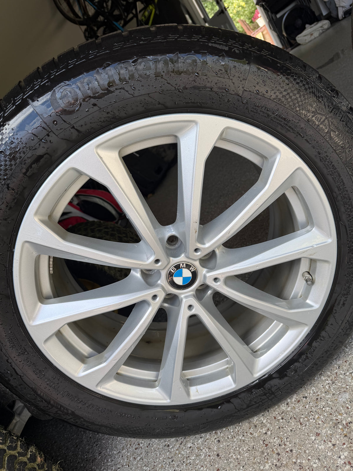 OEM BMW X7 20" Styling 750 Winter Wheels Rims Tires Set