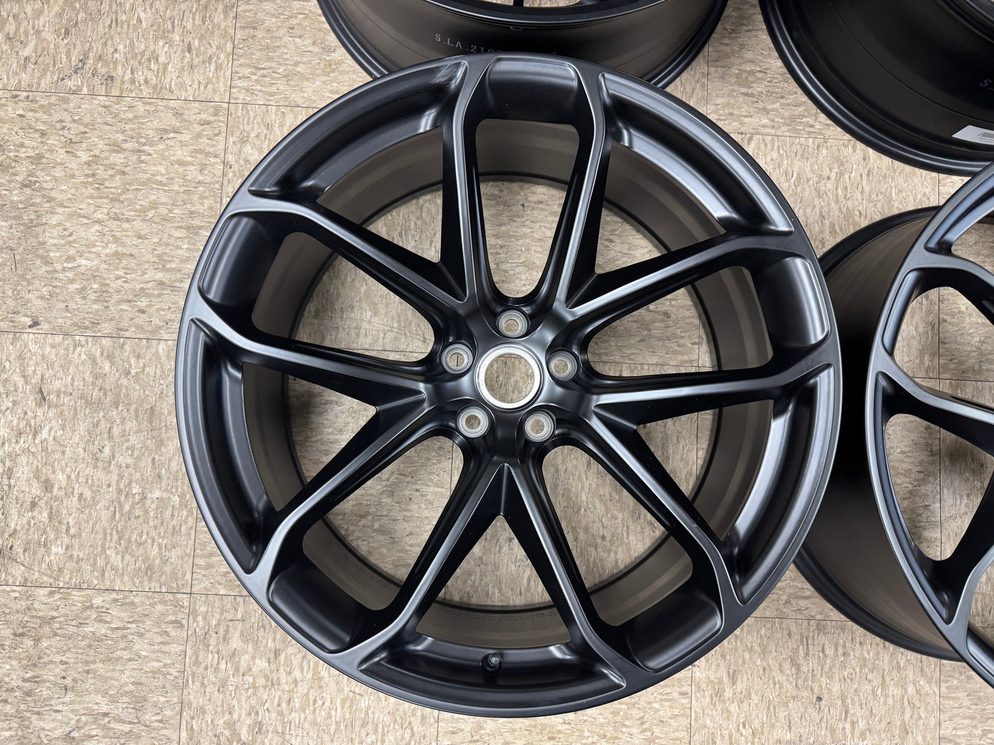 OEM FORGED 21" Porsche Macan GT Design Wheels: Satin Black, Tire Options