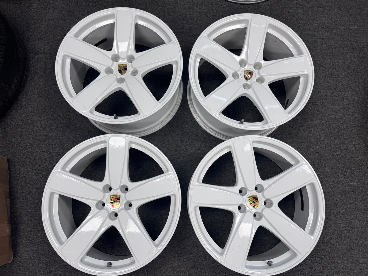Winter Package: OEM Porsche Macan 19” Sport Classics & Tires - Choose Your Color