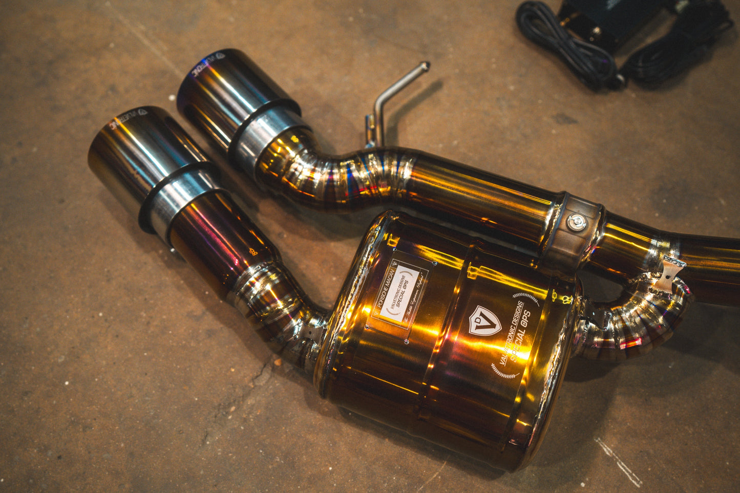 Valvetronic Valved Sport Exhaust System for Porsche Macan