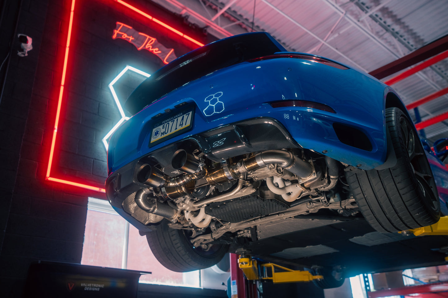 Valvetronic Valved Sport Exhaust System for Porsche 991.2 Carrera