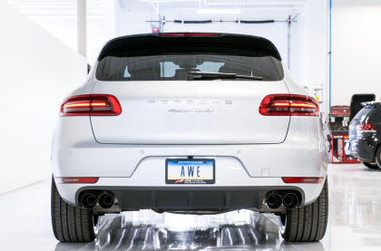 AWE Track Edition Axle-back Exhaust for Porsche Macan S / GTS / Turbo
