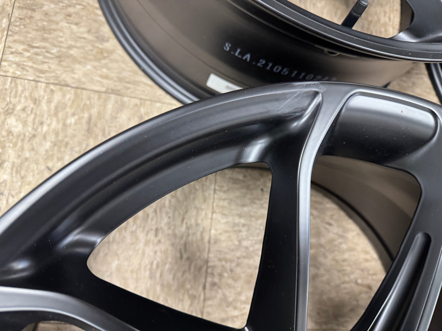 OEM FORGED 21" Porsche Macan GT Design Wheels: Satin Black, Tire Options