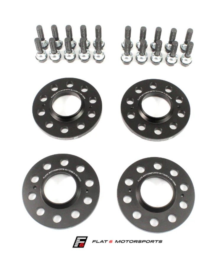 Flat 6 Motorsports - Wheel Spacer Kit with Bolts 10mm/12mm (Macan)