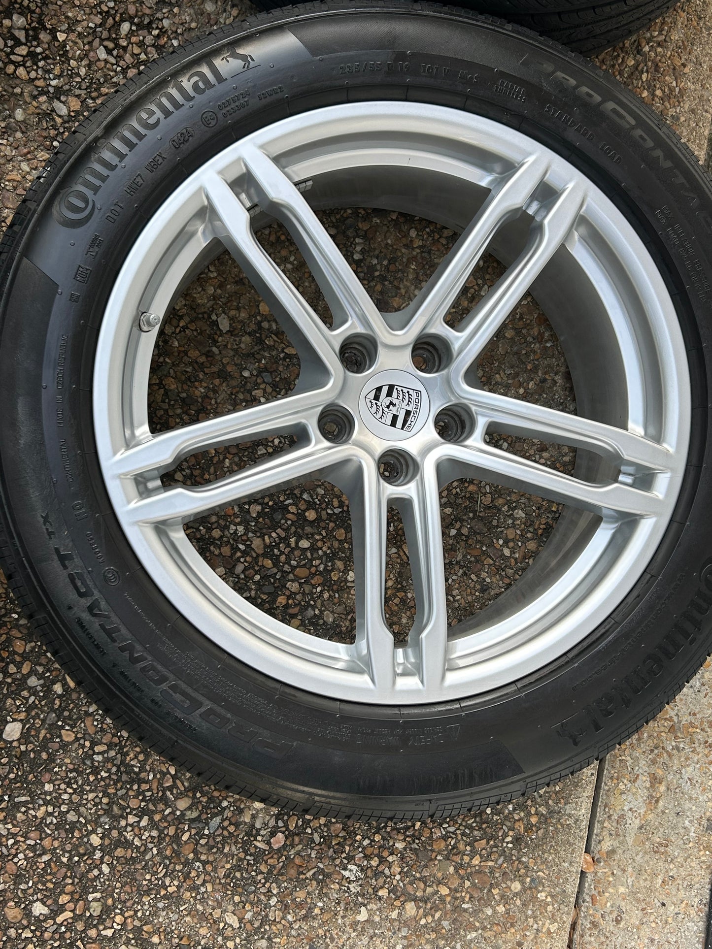 OEM Porsche Macan 19” Turbo Wheels & All-Season Tires