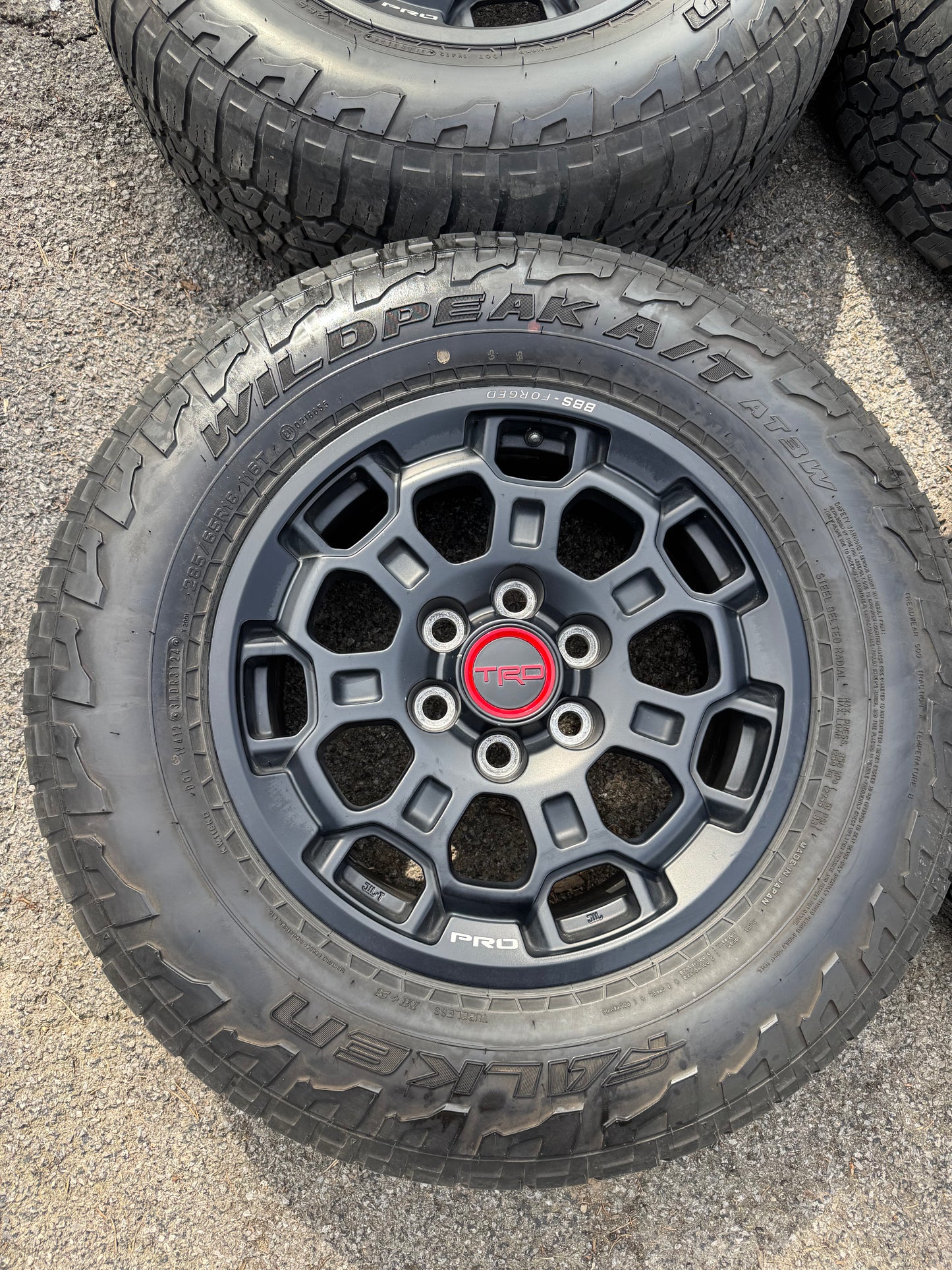 OEM 18” Tundra / Sequoia BBS FORGED TRD PRO Wheels & Tires