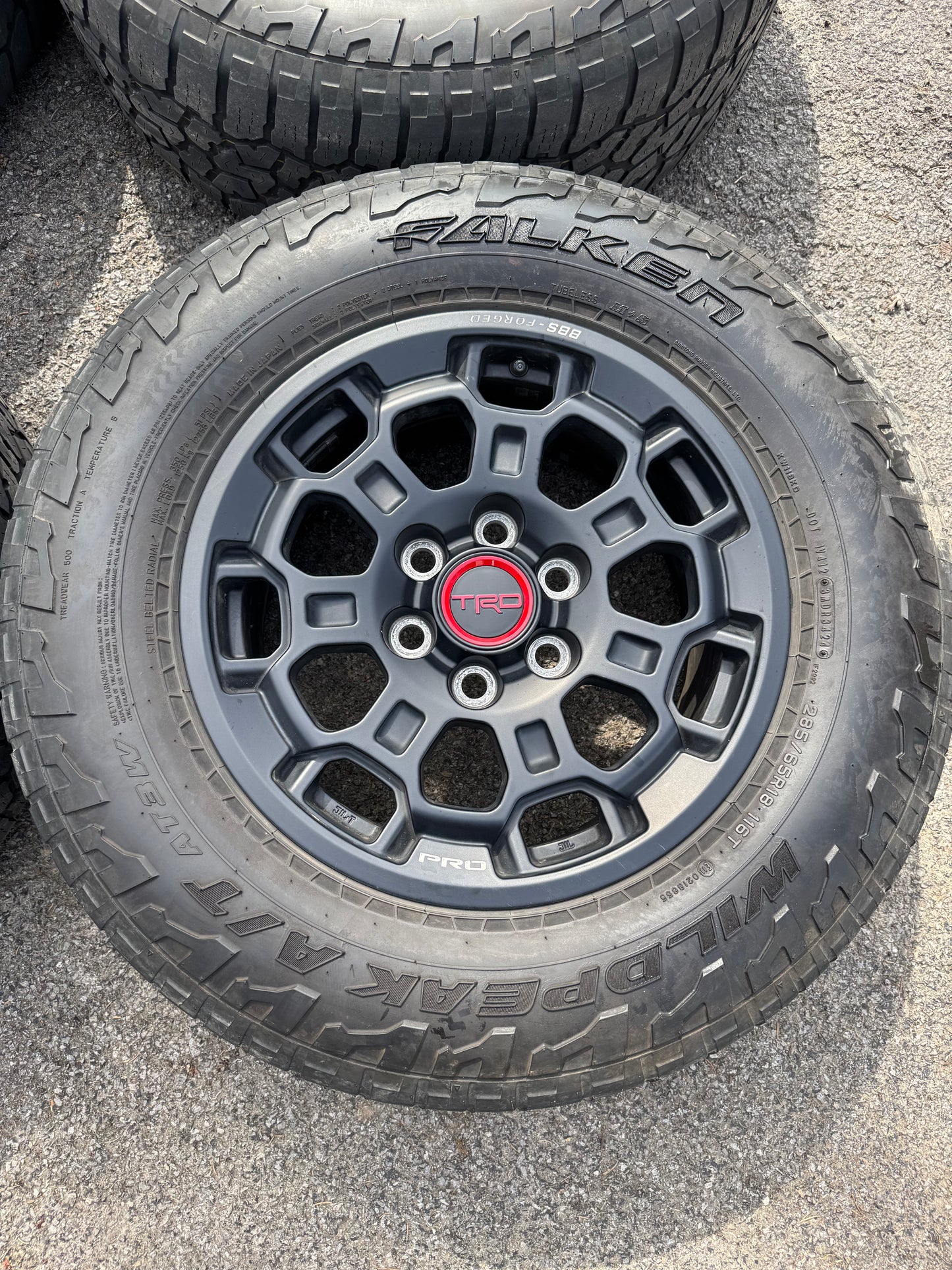 OEM 18” Tundra / Sequoia BBS FORGED TRD PRO Wheels & Tires