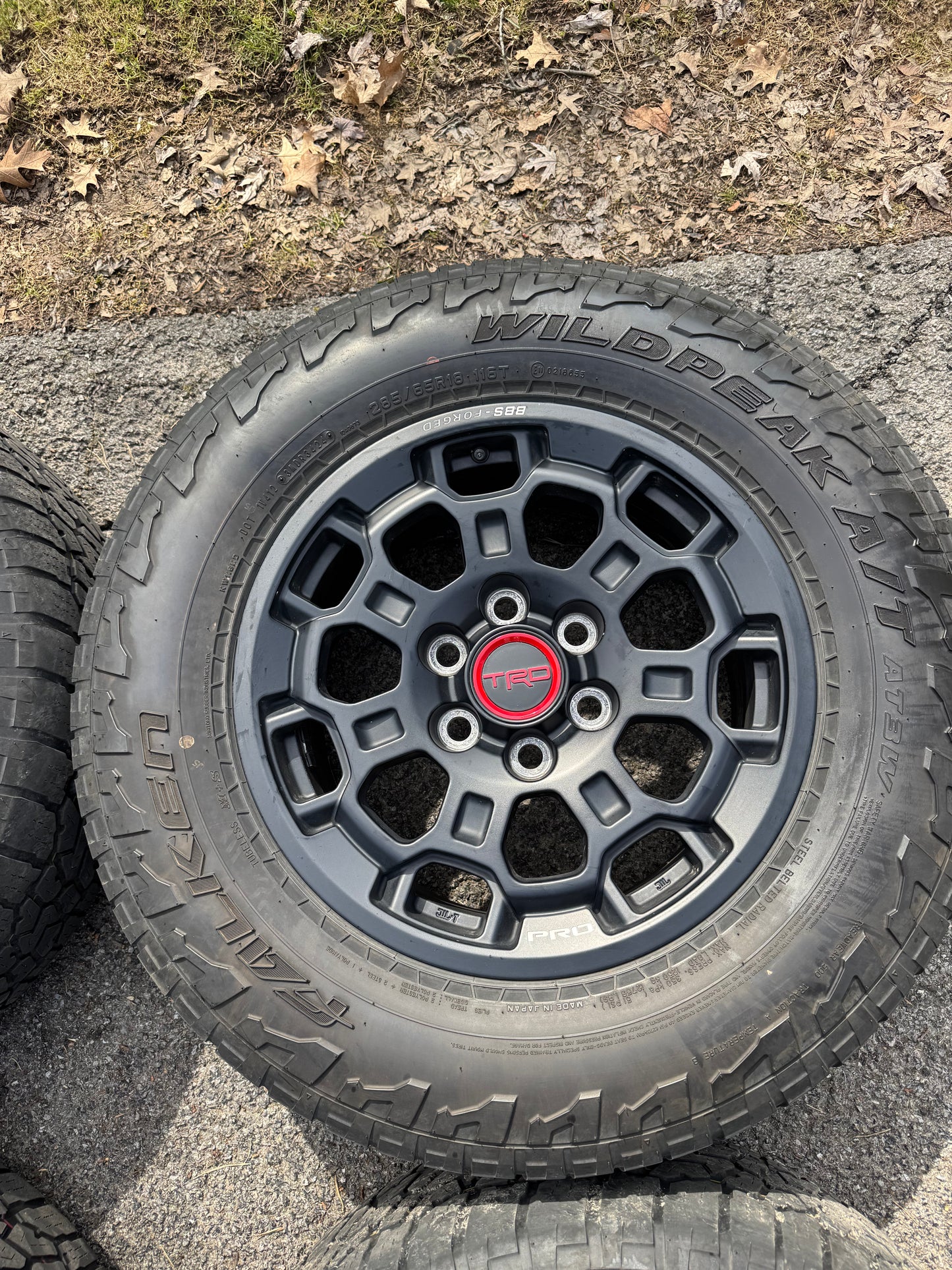 OEM 18” Tundra / Sequoia BBS FORGED TRD PRO Wheels & Tires