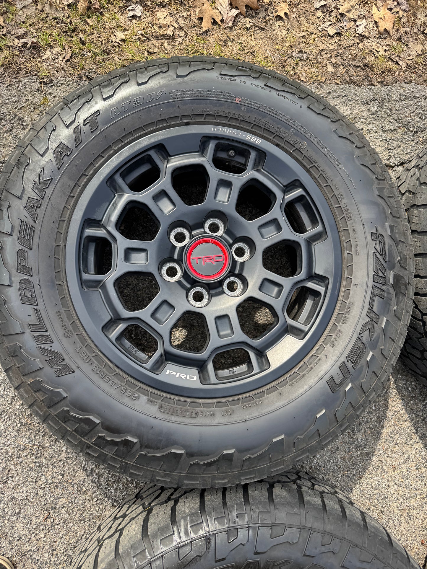 OEM 18” Tundra / Sequoia BBS FORGED TRD PRO Wheels & Tires